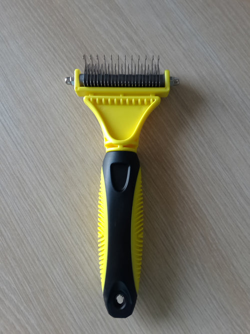 Knot-Buster Dematting Rake with ergonomic anti-slip handle