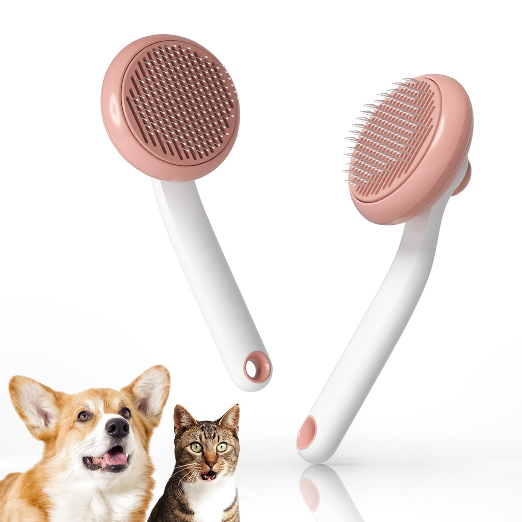 The Doodle De-Tangler Self-Cleaning Slicker Brush
