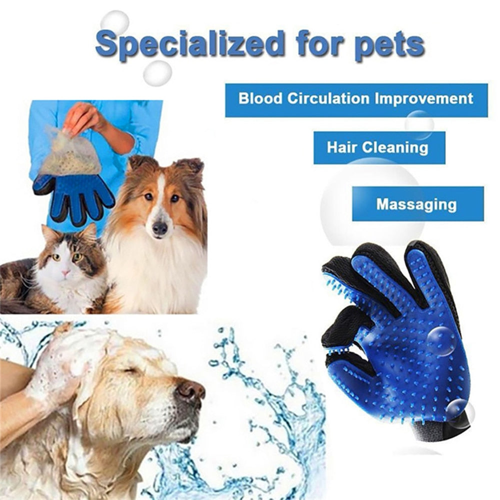 Benefit - captured shedding hair peels off the glove in one sheet