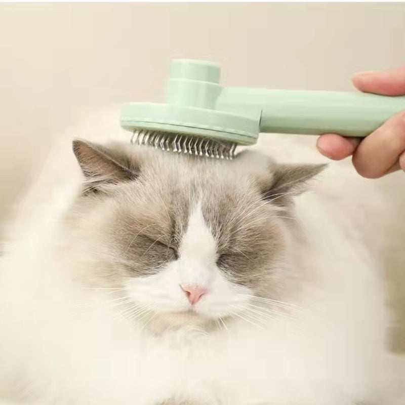 The Doodle De-Tangler™ Self-Cleaning Slicker Brush